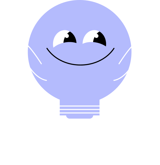 A euphoric, carefree Loomi character